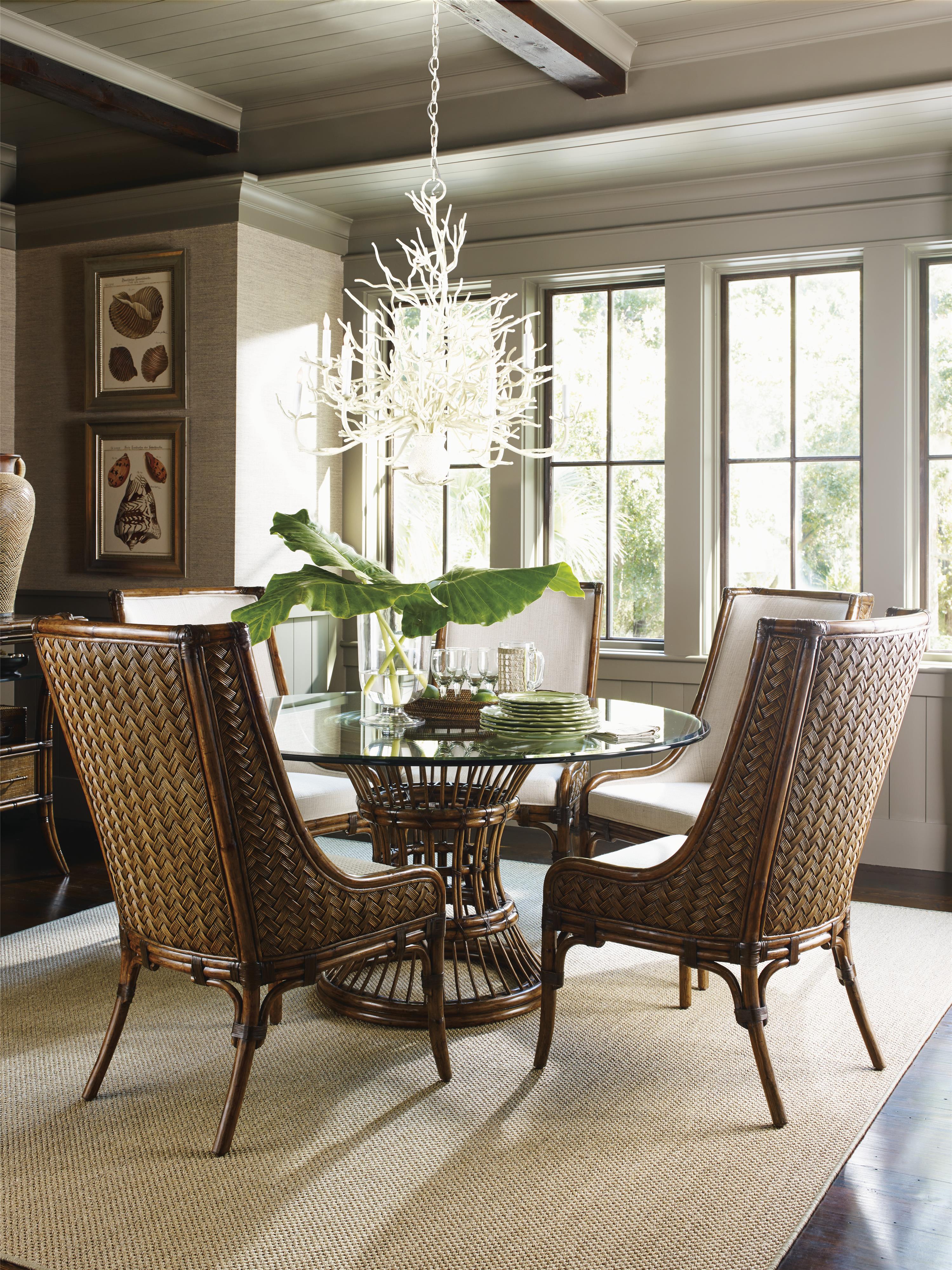 Tommy Bahama Home Bali Hai Tropical 7 Piece Dining Set Baer's